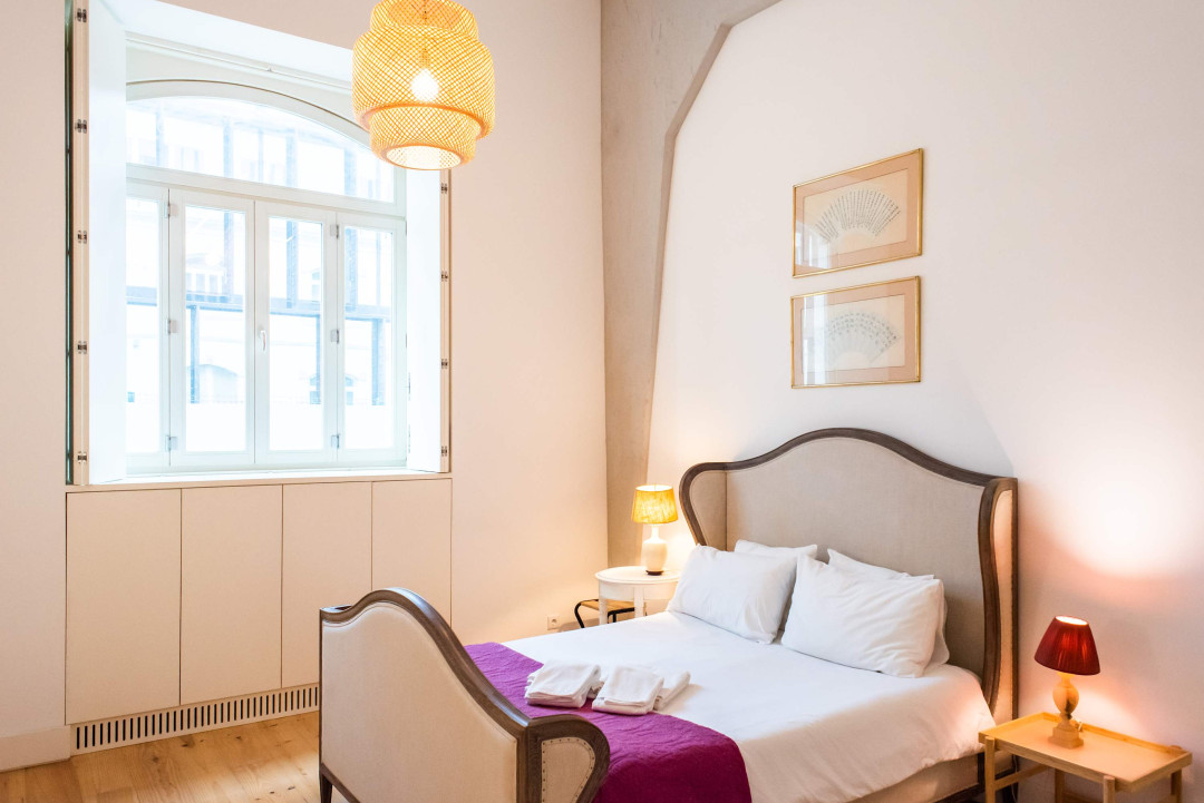 Thoughtfully styled bedroom for a restful night’s sleep
