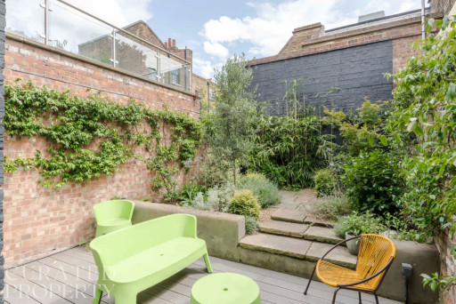 Islington Townhouse secluded courtyard garden