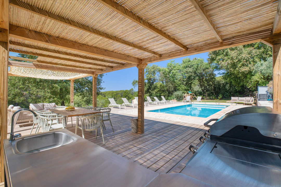 French poolside Cabana