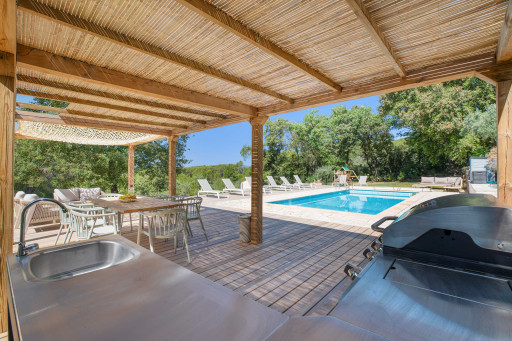 French poolside Cabana