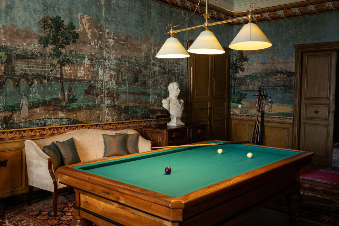 Billiards room