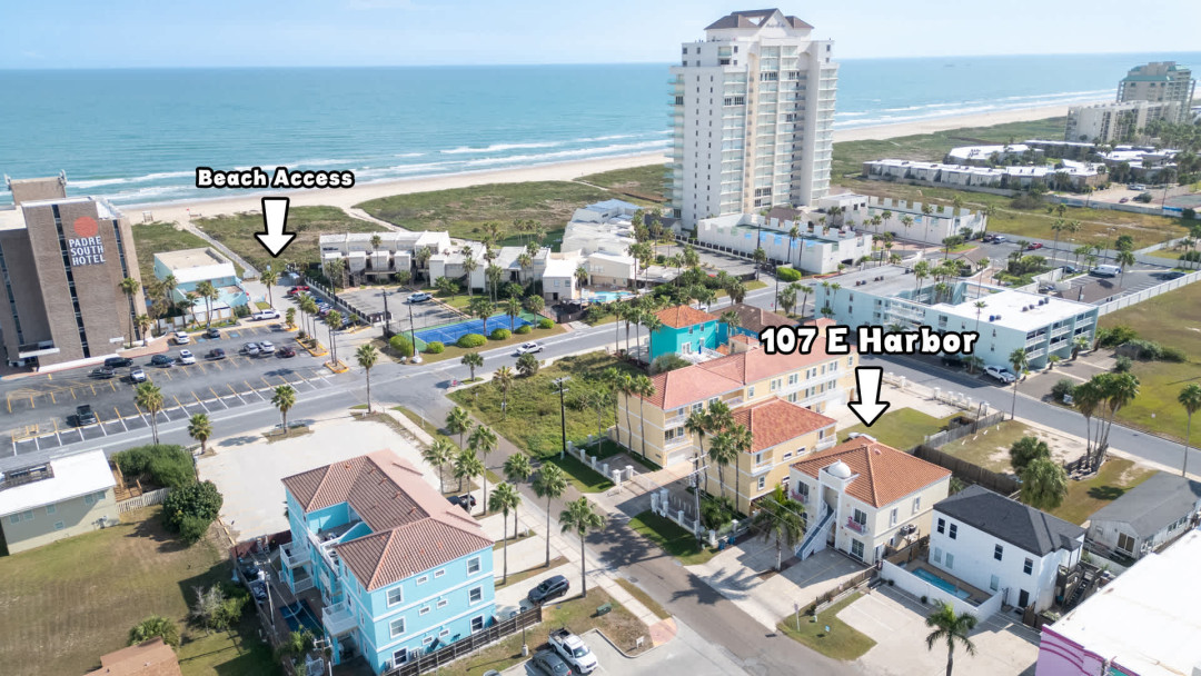 Beachside Condo Steps to Sand
Stay at 107 E Harbor, a vibrant beachside condo just a short walk to direct beach access, surrounded by resorts, tennis courts, and Gulf views, perfect for easy coastal getaways and family fun.