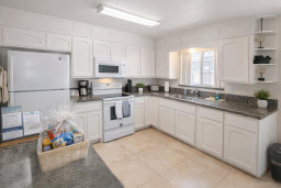 Bright & Fully Equipped Kitchen | Granite Counters | Coffee Station | Welcome Basket | STR-Ready