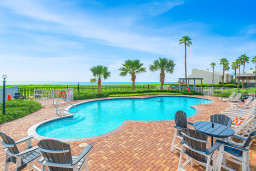 Oceanview Poolside Escape with Lounge Deck & Palm Vibes
Relax by the sparkling pool with ocean views, palm trees, and comfy loungers. Perfect for sun-soaked mornings or breezy evenings. Steps from the beach, ideal for couples and families.