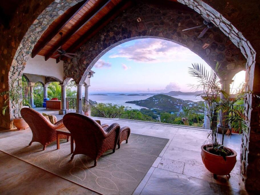 The beautiful Arc du Soleil lives up to it's name with an open-air living space featuring sunset views all year.
