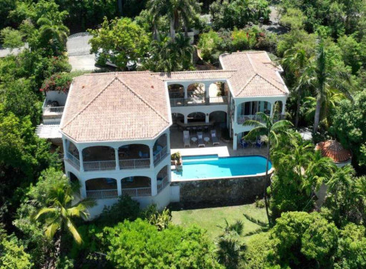Ariel Shot of full property