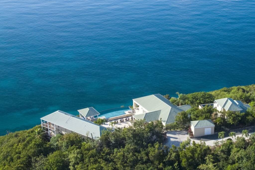 Arial view of the entire estate