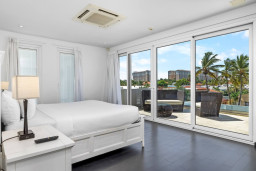 You'll feel pampered like royalty on the comfortable king-size bed in the master bedroom with a large balcony