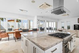 Fully equipped with state-of-the-art cooking appliances that make it suitable for preparing any meal, whether a simple breakfast, quick snack, or a three-course gourmet dinner. Spacious countertops provide plenty of room.