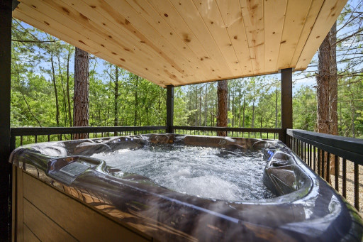 Soak in our hot tub while being immersed in nature's embrace.