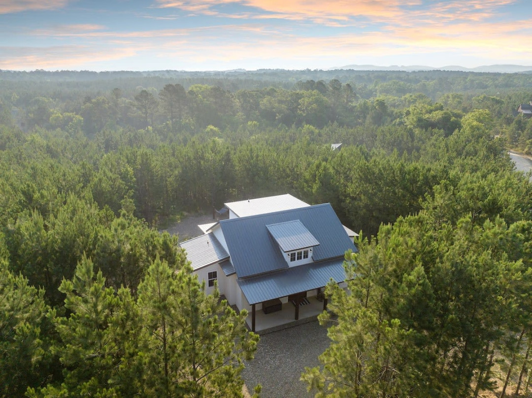 The calming, secluded location allows you to sit back, take a breath of fresh air, and enjoy the peaceful nature surrounding the cabin.